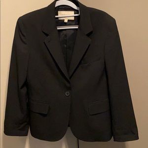 Black Burberry Blazer